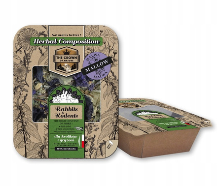 KORONA NATURY PAŚNIK ZIOŁOWY Z MALWĄ 70g