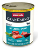 Animonda GranCarno Original Adult Lachs Spinat Łosoś + Szpinak puszka 800g