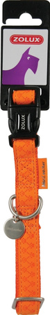 ZOLUX Obroża dla psa regulowana Mac Leather XS 10 mm kol. pomarańczowy