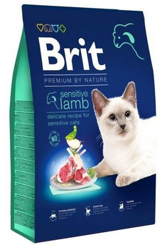 BRIT PREMIUM BY NATURE KOT 1,5kg LAMB     SENSITIVE /8