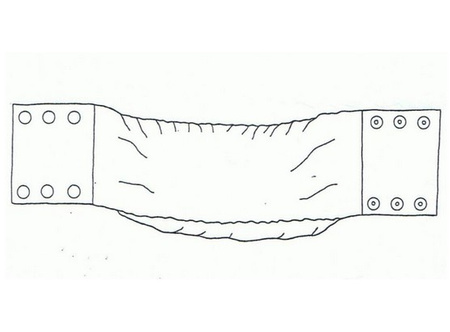 Grande Finale Pampas czarny - majtki dla samca rozmiar 3 [PA1/3]