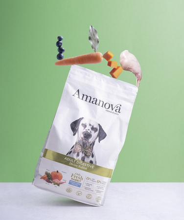 Amanova Dog Adult Digestive Divine Rabbit - królik 2kg