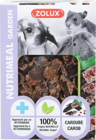 ZOLUX Przysmak naturalny dla gryzoni NUTRIMEAL3 GARDEN karob 60 g