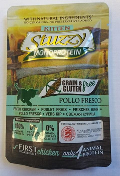 STUZZY KOT sasz.85g KITTEN Z KURCZAKIEM   /20