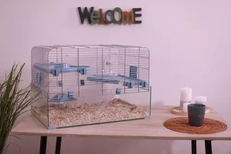 ZOLUX Klatka dla małych gryzoni Panas Colour 80 kol. niebieski