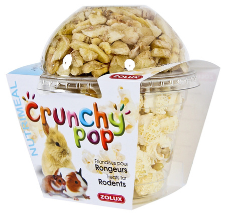 ZOLUX Przysmak dla gryzoni CRUNCHY POP banan 63 g