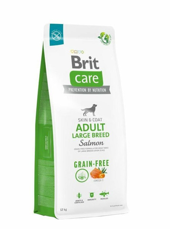 Brit Care Grain Free Adult Large Breed Salmon 12kg