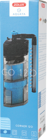 ZOLUX Filtr wewnętrzny do akwarium AQUAYA Corner 120