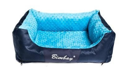 BIMBAY KANAPA MINKY NR.3 granat + błęki 100x80