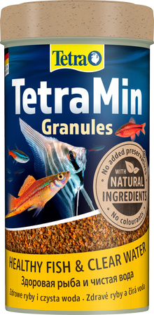 TETRA TetraMin Granules 250 ml, pokarm w granulkach dla ryb akwariowych