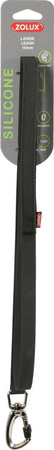 Zolux Smycz dla psa silikonowa 15 mm kol. czarny