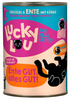 Lucky Lou Lifestage Adult Drób i kaczka puszka 400g