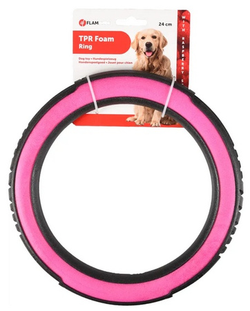 Flamingo Livia Ringo różowo-czarne 24cm [518174]