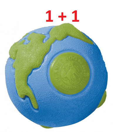 PLANET DOG KULA ZIEMSKA NIEB/ZIELONA 10cm  L  1+1