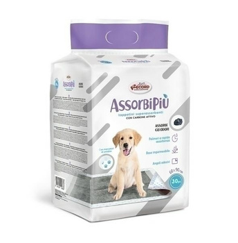 RECORD PODKŁADY DLA PSA 60x90cm /30szt    WĘGIEL AKTYWNY   /6