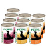 Karma mokra dla psa PUPIL Premium 10 x 415 g MIX
