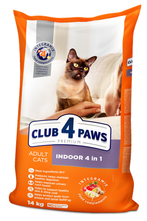 CLUB4Ł KOT 11+3kg gratis INDOOR