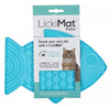 LickiMat Classic Felix Rybka fale miękka turkusowa