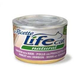 LIFE CAT pusz.150g CHICKEN + HAM + BEANS LA RICETTE /24