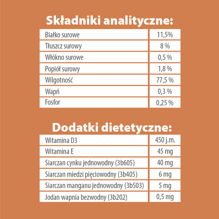 Karma mokra dla psa PUPIL Premium All Meat GOLD filet z kurczaka 400 g