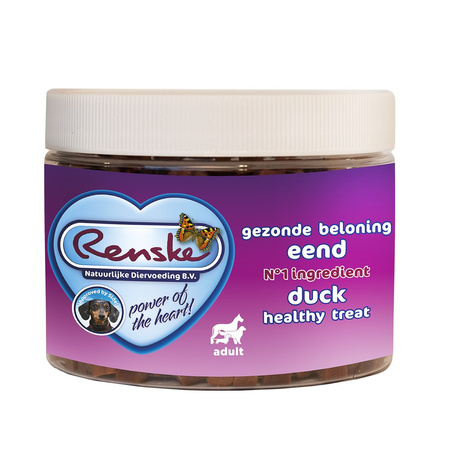 Renske Dog Healthy Mini Treat Duck - przysmaki dla małego psa z kaczki (300g)