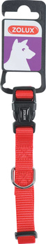 Zolux Obroża dla psa nylonowa taśma 30/40cm 15mm kol. czerwony