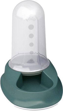 Zolux Dozownik pokarmu/wody dla psa, kota SMART Multireserve 0,8l zielony