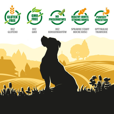 Karma mokra dla psa PUPIL Premium bogata w kurczaka z wątróbką 415 g