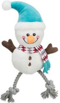 TX-92572 ZABAWKA ŚWIĄTECZNA BAŁWAN ZE     SZNUREM 41cm