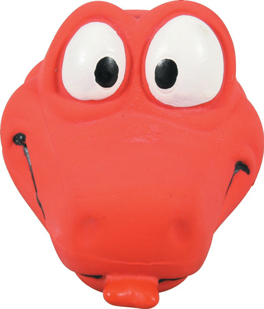 Zolux Zabawka lateksowa dla psa piszcząca Wąż 24,5 cm, różne kolory