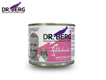 DR. BERG Felikatessen - kurczak i łosoś 200 g