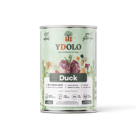 YDOLO Duck - kaczka - mokra karma dla psa (400g)