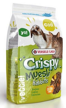 Versele-Laga Crispy Muesli Rabbit - pokarm dla królika 3,15kg (2,75kg+400g gratis)