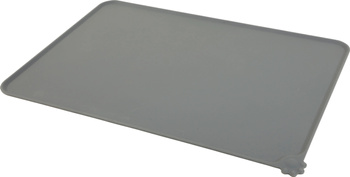 ZOLUX Podkładka silikonowa pod miskę psa lub kota M szara 47,5x30 cm