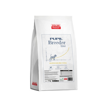 Karma sucha dla psa PUPIL Breeder Line JUNIOR bogata w kurczaka z ryżem 15 kg
