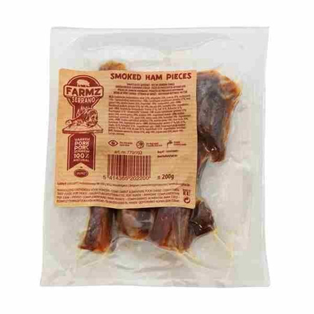 DUVO+ FARMZ SERRANO SZYNKA WIEPRZOWA WĘDZONA, 200g