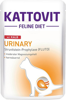 Kattovit Feline Diet Urinary cielęcina saszetka 85g