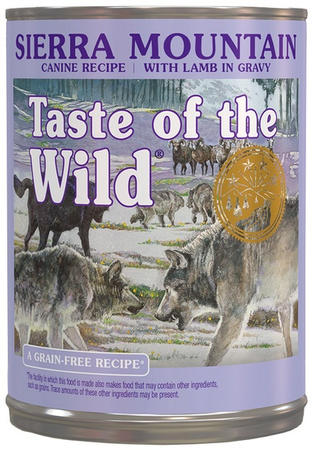 Taste of the Wild Sierra Mountain Canine puszka 390g
