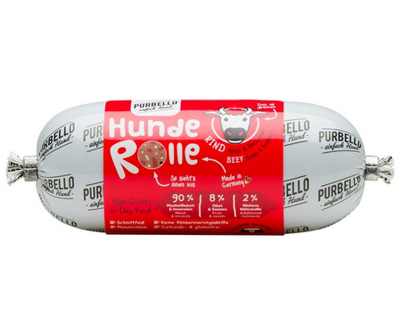 Purbello Dog Kiełbaska Treningowa Monobiałkowa Wołowina 200g