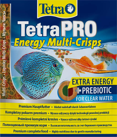 TETRA Pro Energy Mutli-Crisps 12g saszetka pokarm chrupki dla ryb ozdobnych