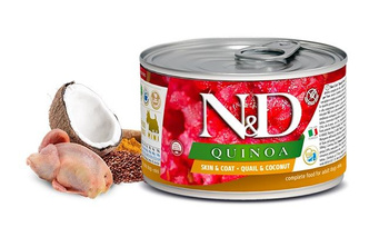 Farmina ND Dog Quinoa Quail and Coconut ADULT 140g