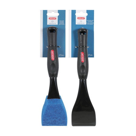 ZOLUX Skrobak z gąbką do akwarium 27 cm