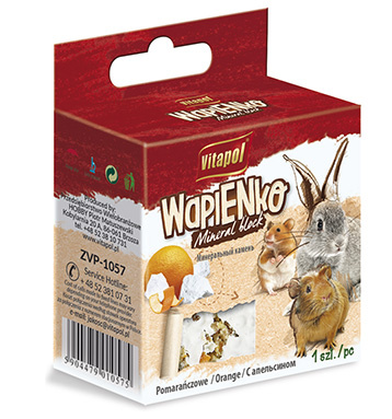 Vitapol Kostka Wapienna dla gryzoni pomarańczowa [1057]