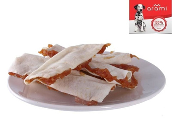 ARAMI Skórki białe z kurczakiem 100g [20163]