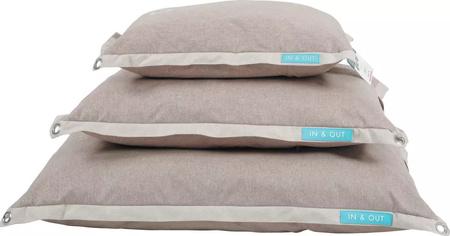 Zolux Poducha dla psa ze zdejmowanym pokrowcem IN and OUT 90 cm kol.brązowy