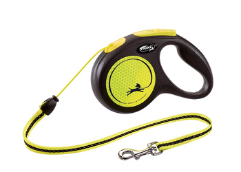 Flexi Smycz automatyczna dla psa New Neon M linka 5 m
