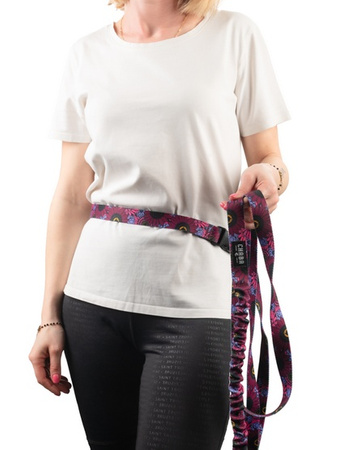 CHABA Smycz z amortyzatorem do biegania Story III M 25mm/280cm Lakota