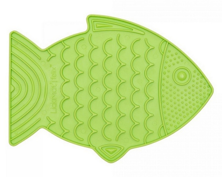 LickiMat Classic Felix Rybka fale miękka zielona