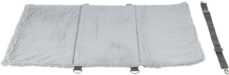 Amy, koc podróżny, dla psa, szary, 70 × 50 cm