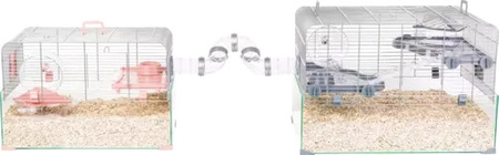 ZOLUX Klatka dla małych gryzoni Panas Colour 60 kol. szary